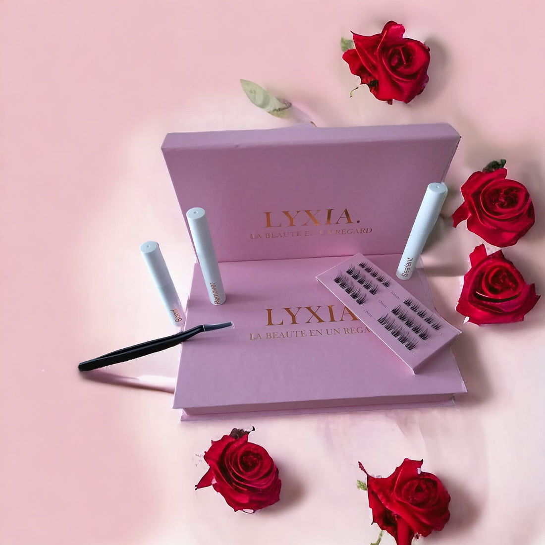 kit indispensable Lyxia + (set de brosses à maquillage GRATUIT)